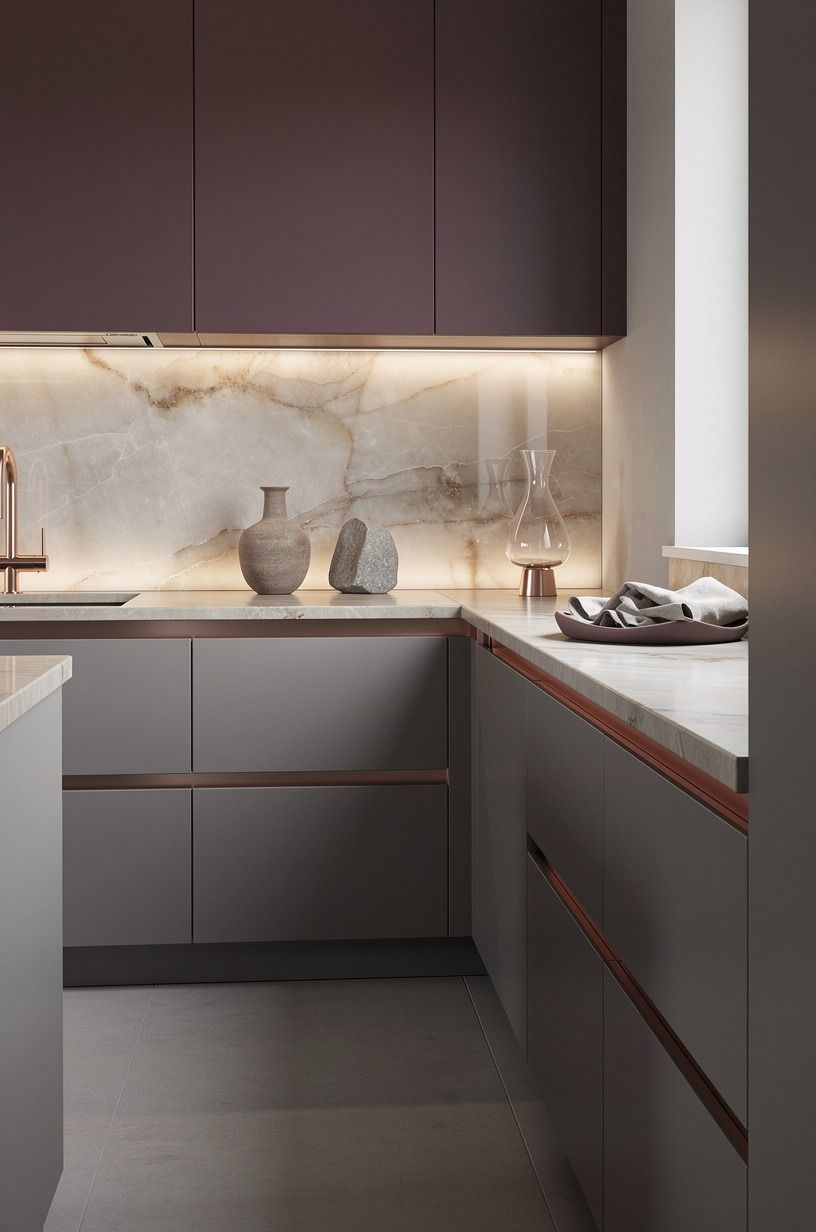 Build the Two-Depth Rule for a Narrow 10 Foot Wide Galley Kitchen