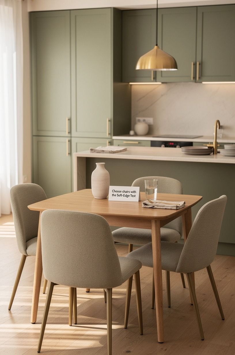 Choose chairs with the Soft-Edge Test