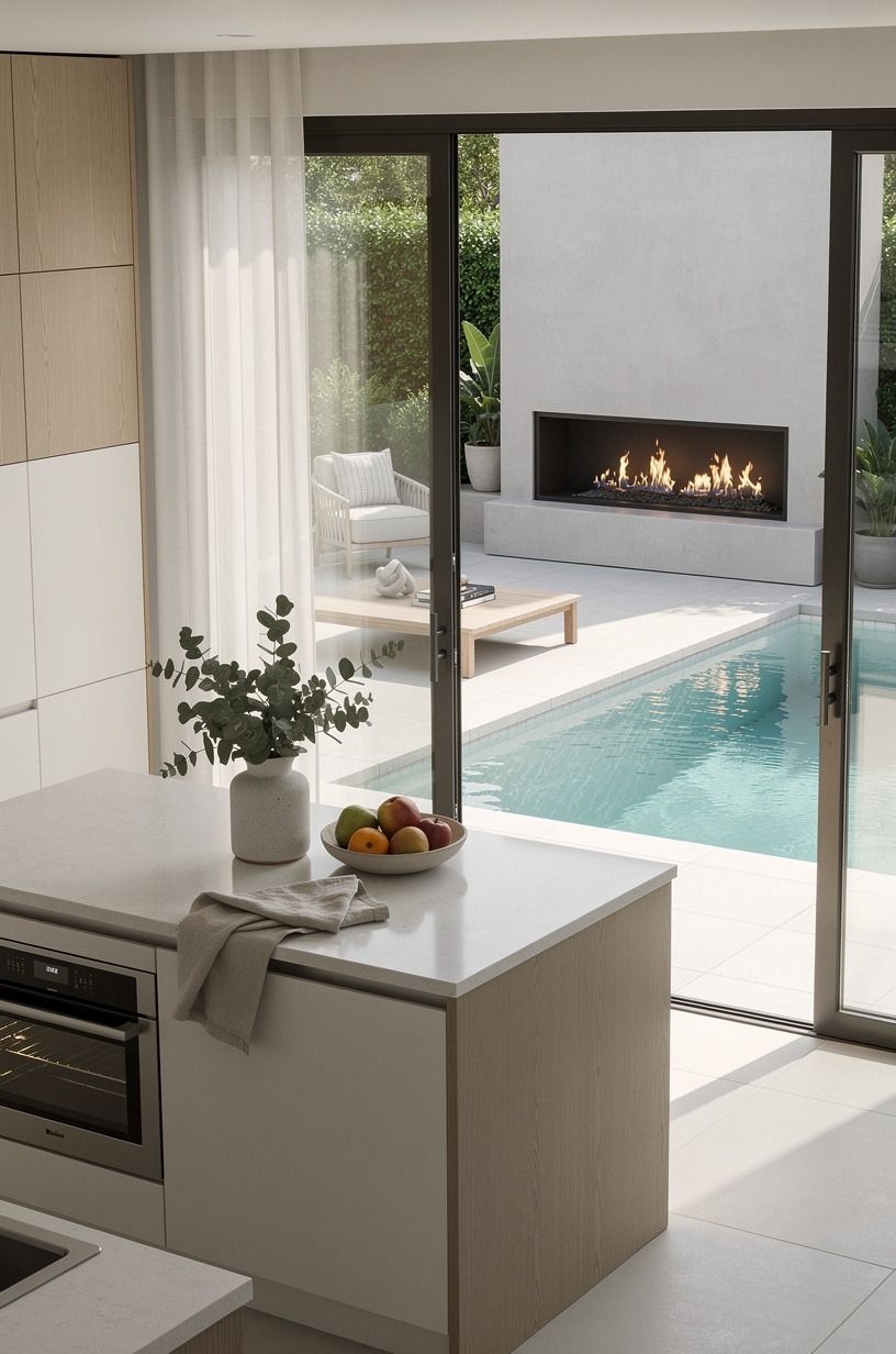 Connect the Kitchen to the Pool or Patio