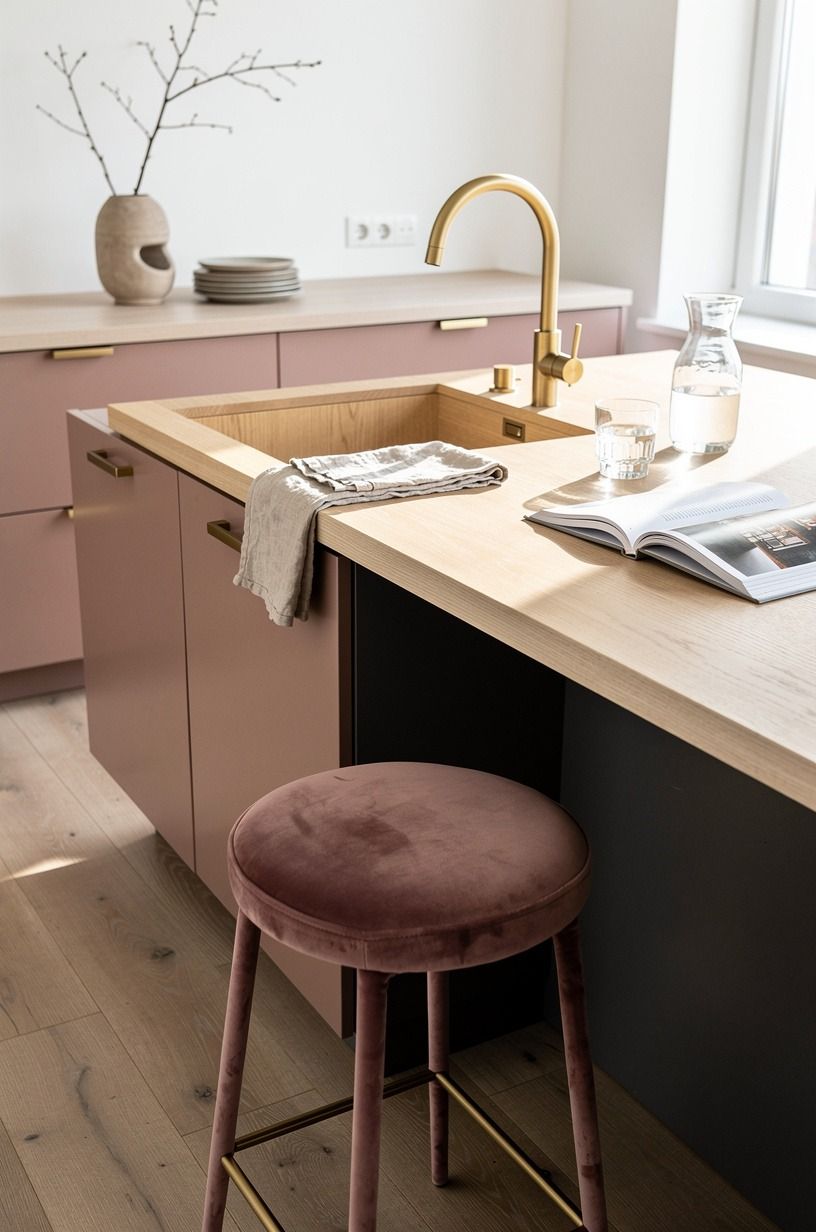 Cover the sink run with a fitted wood board
