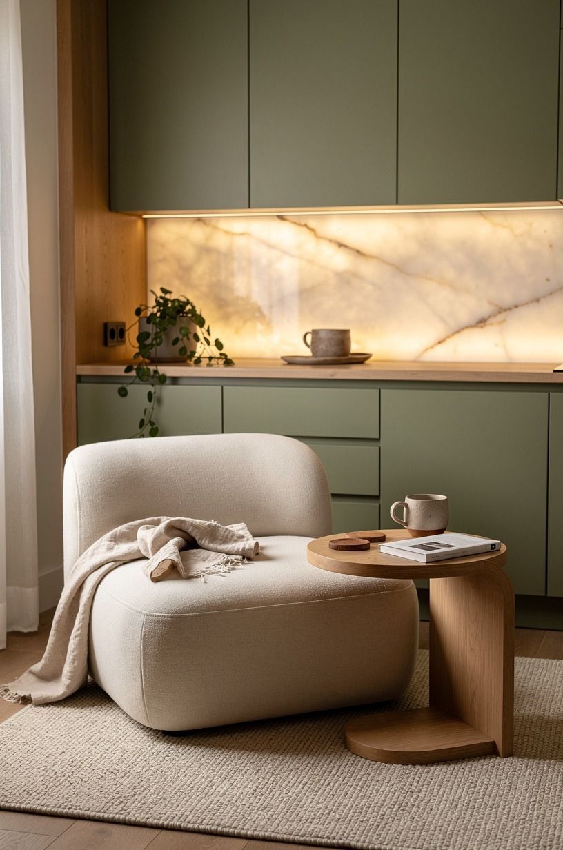Create a quiet corner for everyday use