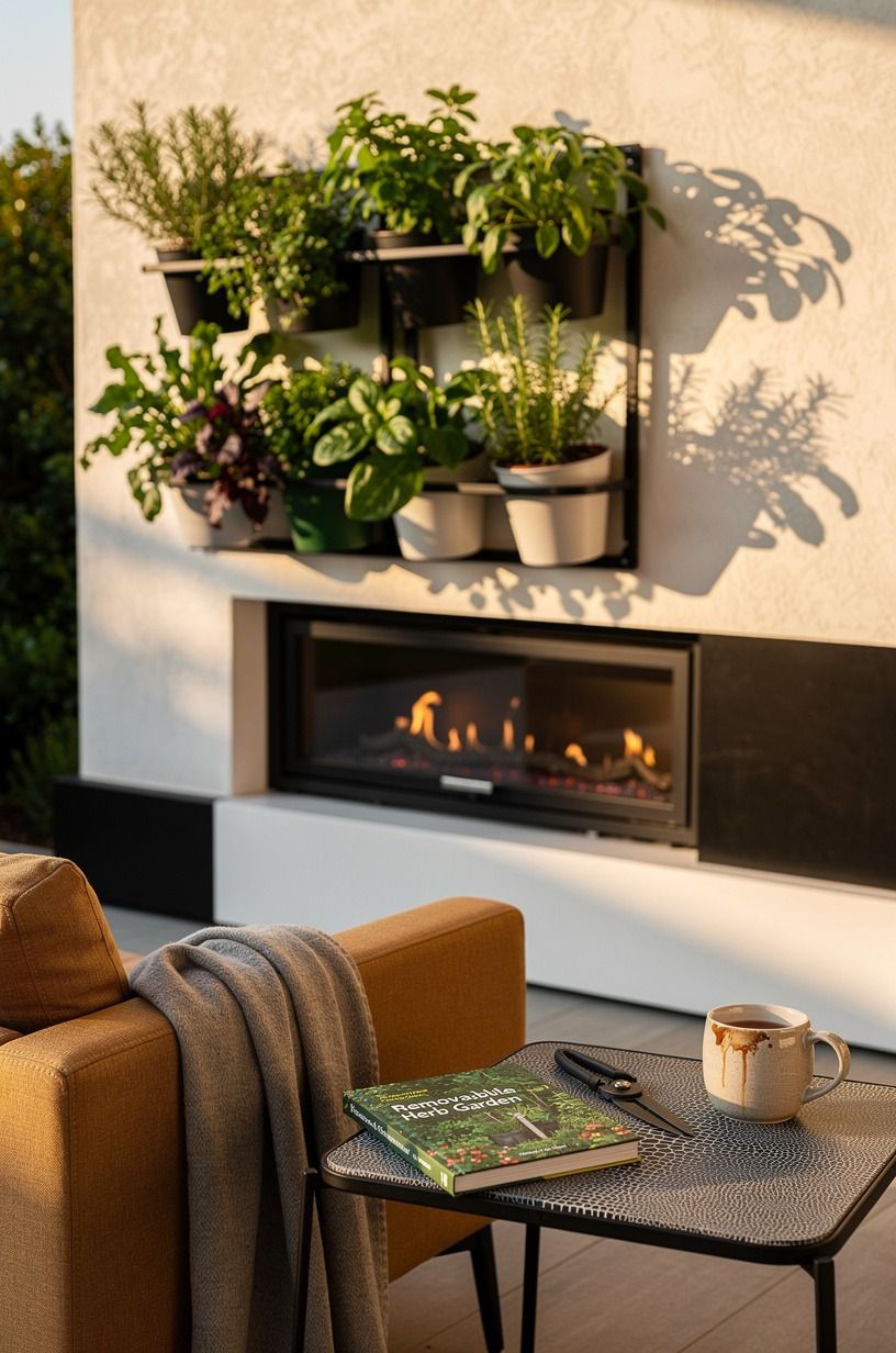 Hang a Removable Herb Garden