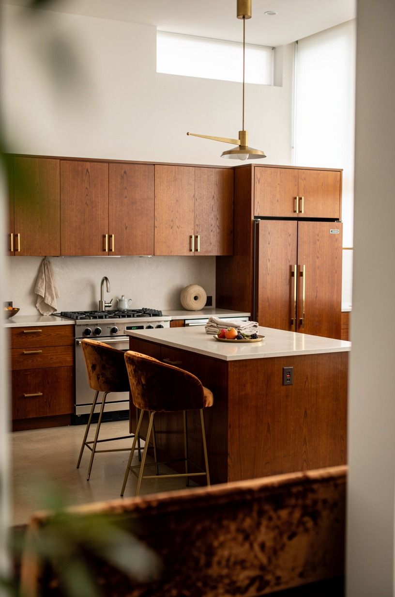 Map the kitchen triangle layout before buying anything