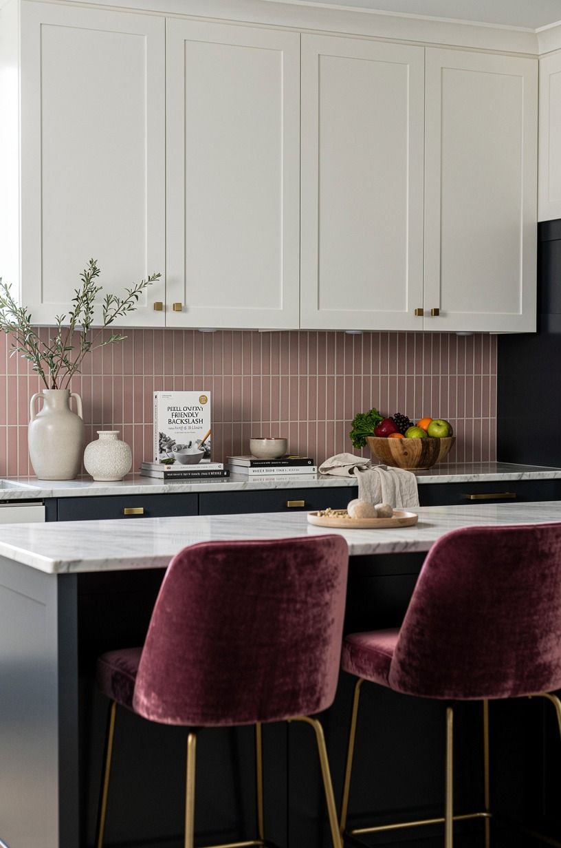 Peel on a Renter Friendly Backsplash With the 18-Inch Line