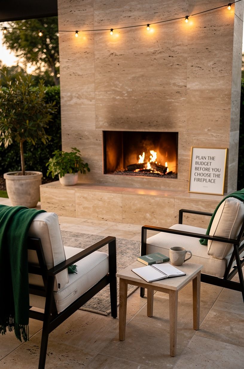 Plan the Budget Before You Choose the Fireplace