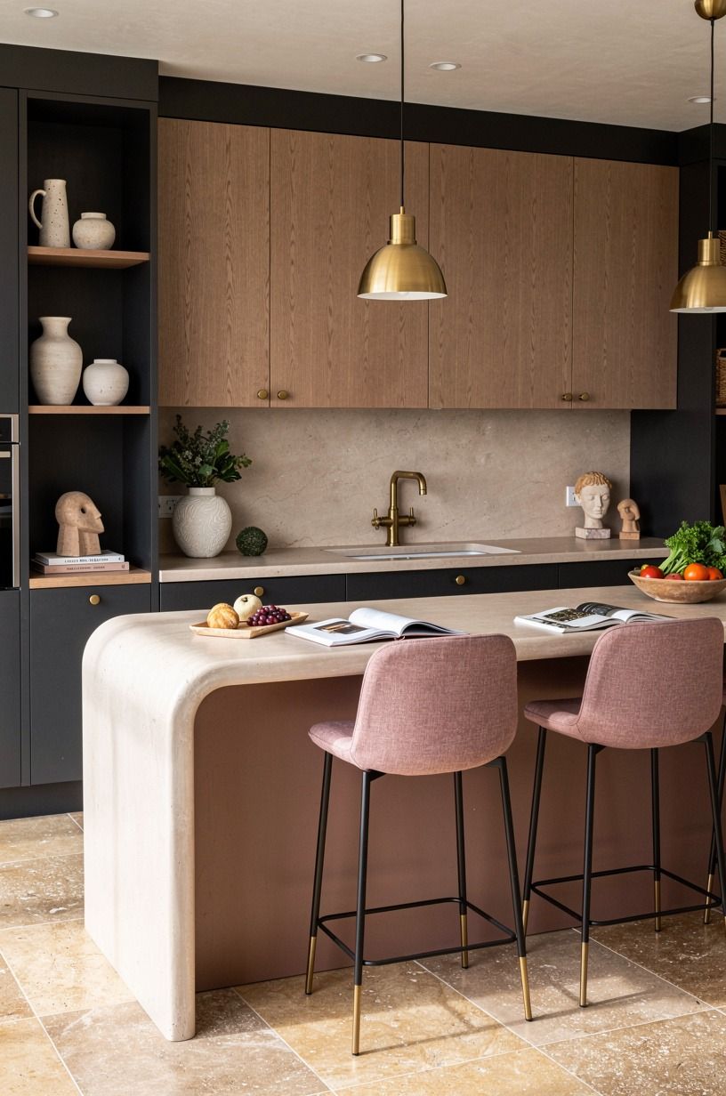 Set the mood with the Two-Wood Rule