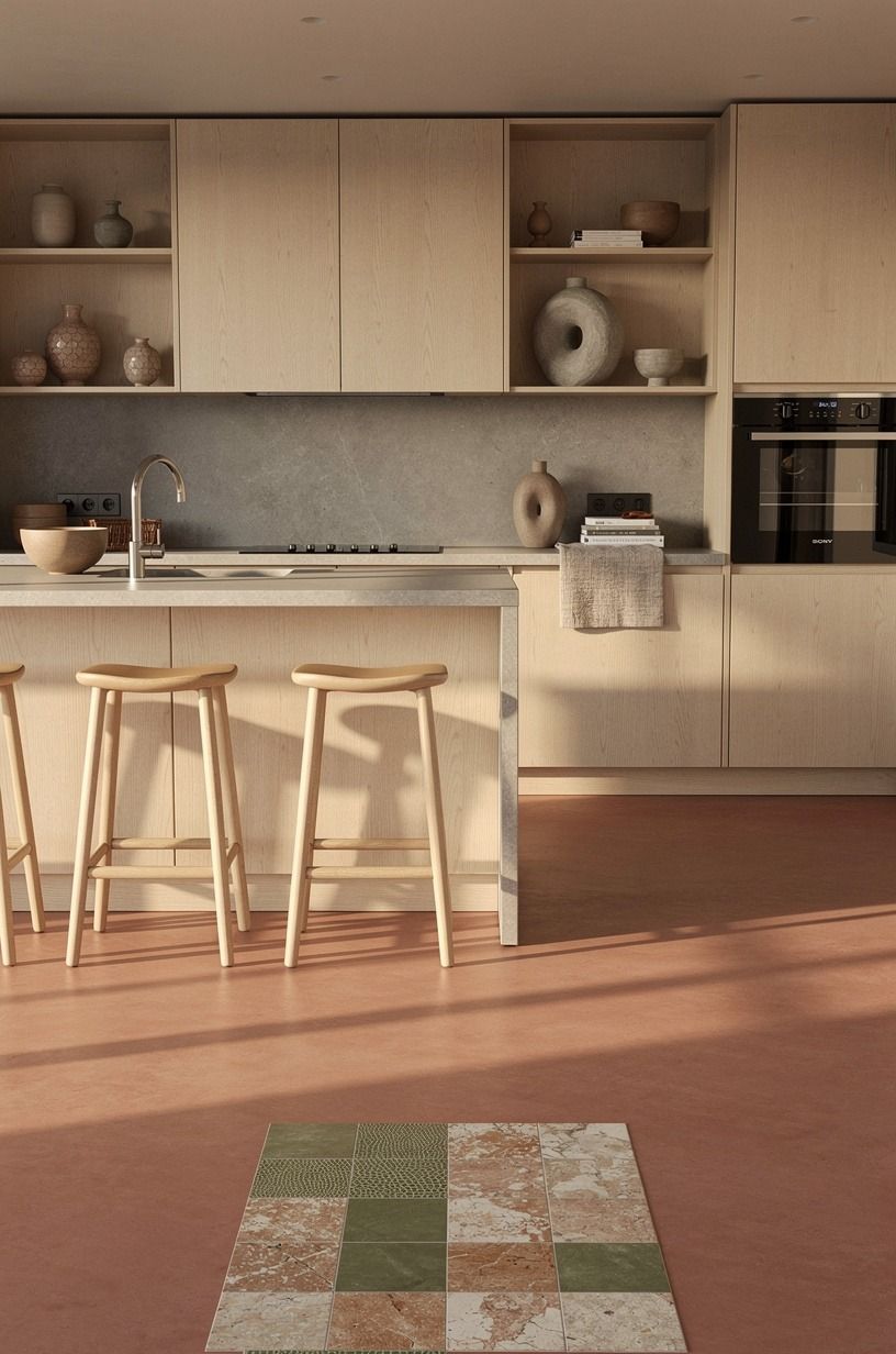 Start with a removable tile sample