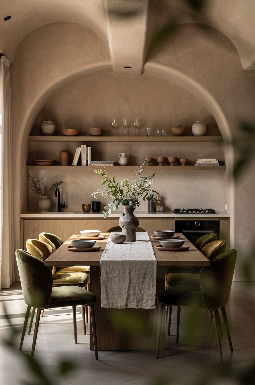 Start with a table that leaves room to linger
