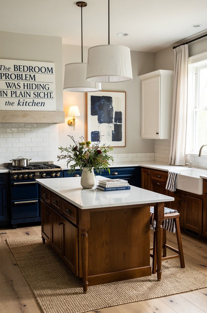 The Bedroom Problem Was Hiding in Plain Sight, navy palette
