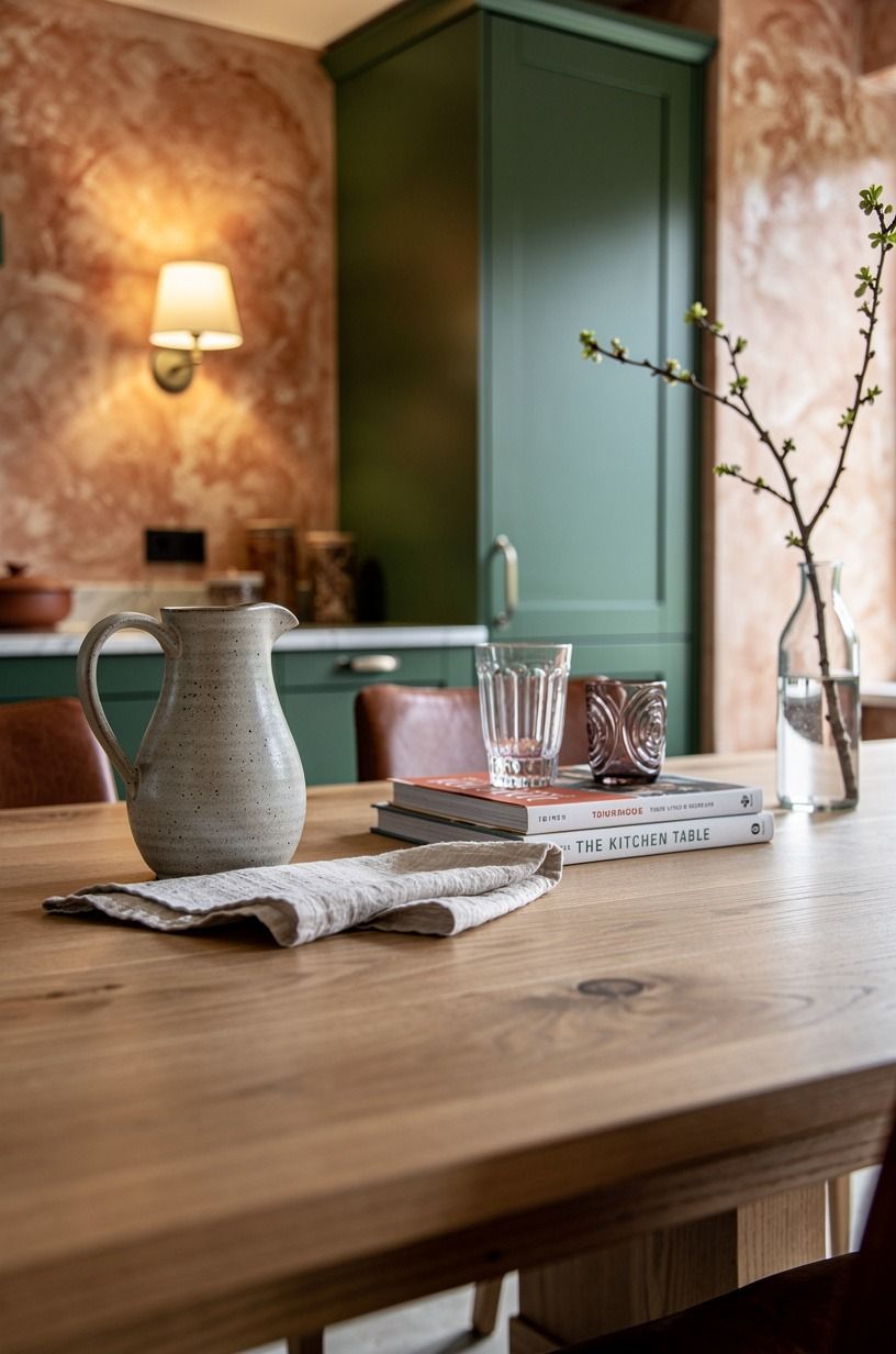 Maintaining a kitchen table centerpiece