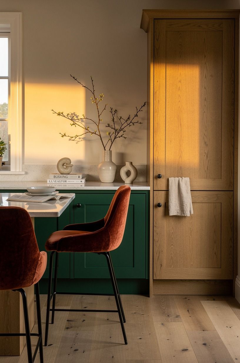 Trade Upper Cabinets for a Tall Pantry