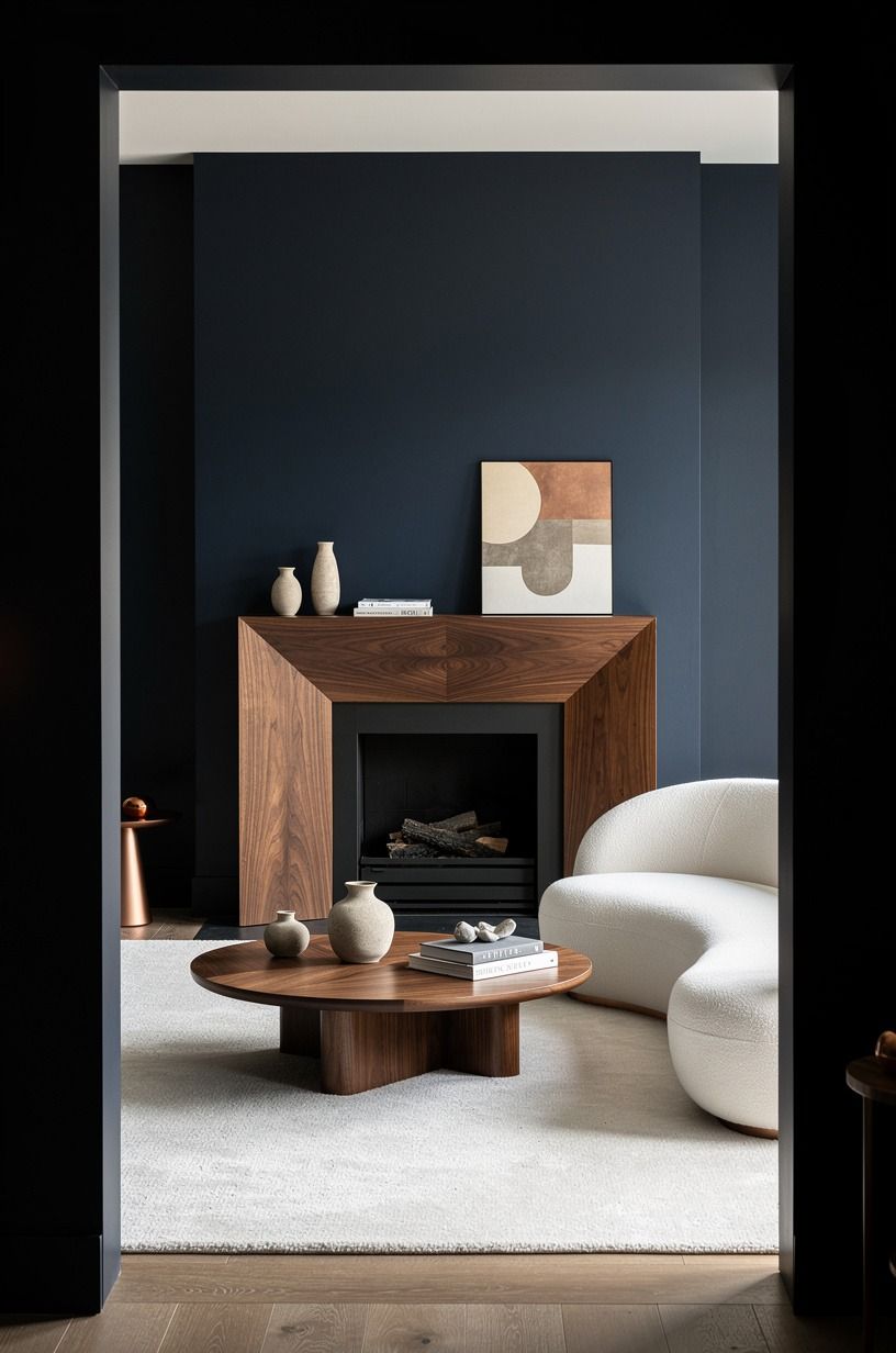 Build The Two-Wood Rule around your fireplace