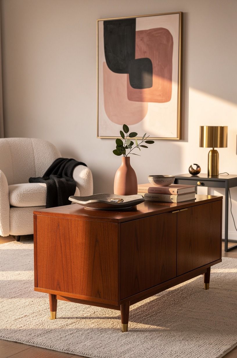 Build the Two-Wood Rule with a closed media cabinet