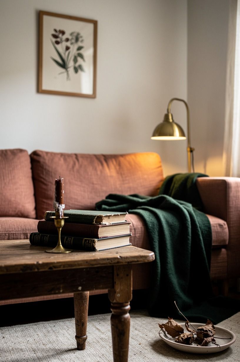 Can a small room handle dark academia Halloween?