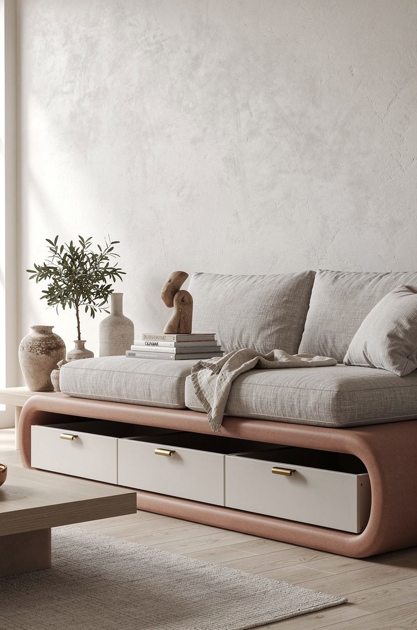 Choose drawers over bins for the under-bed storage locker effect