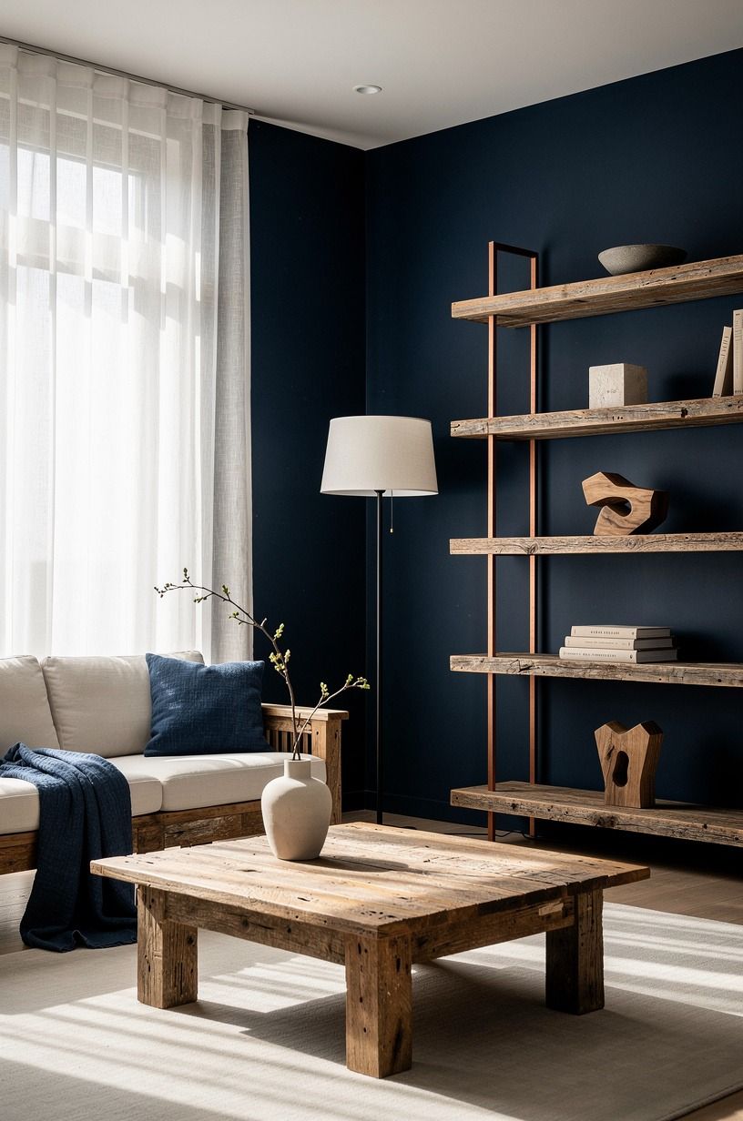 The one thing I bought for myself stayed offstage, midnight blue palette