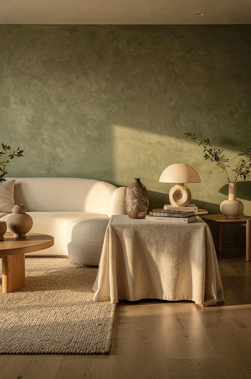 Use a skirted table to cover the awkward stuff