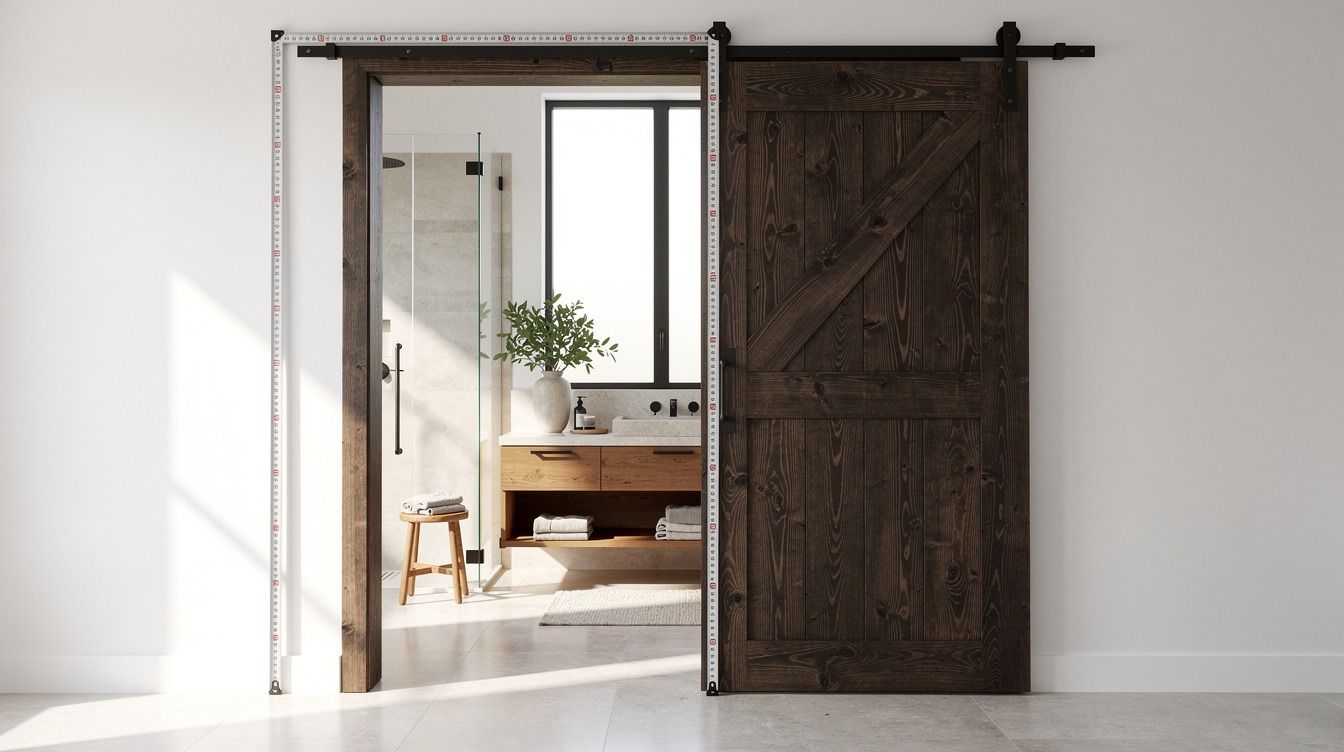 How to Style a Master Bathroom Barn Door for Rustic-Modern Charm - 12 Ideas