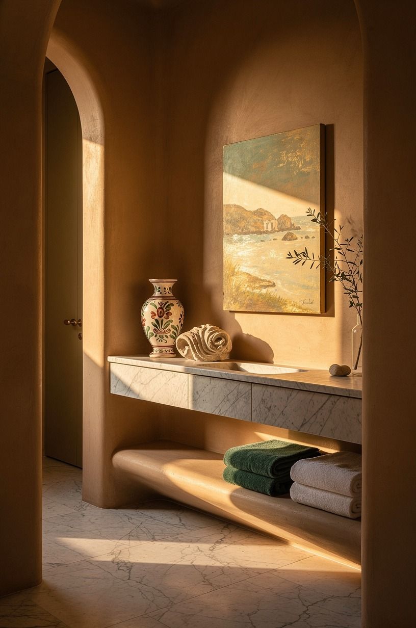 Add one Mediterranean art moment