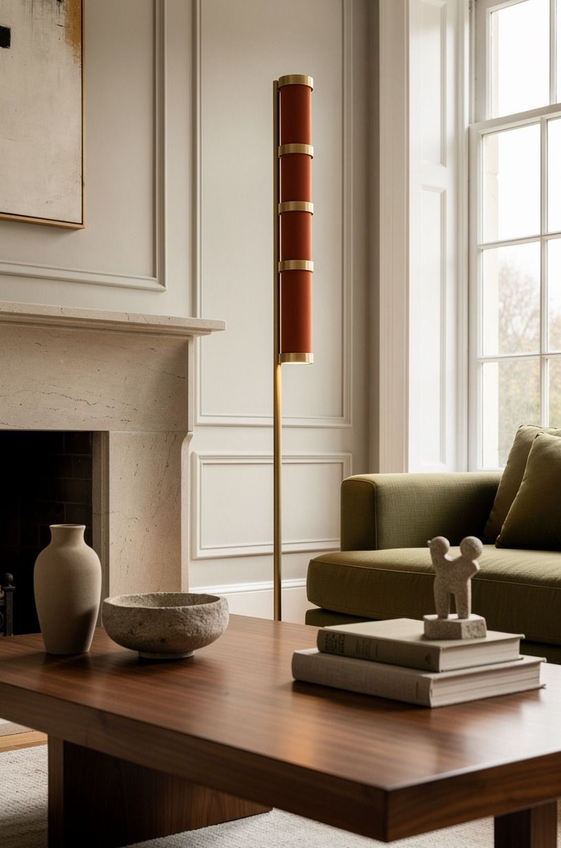 Use The Three-Height Light Stack in the living room