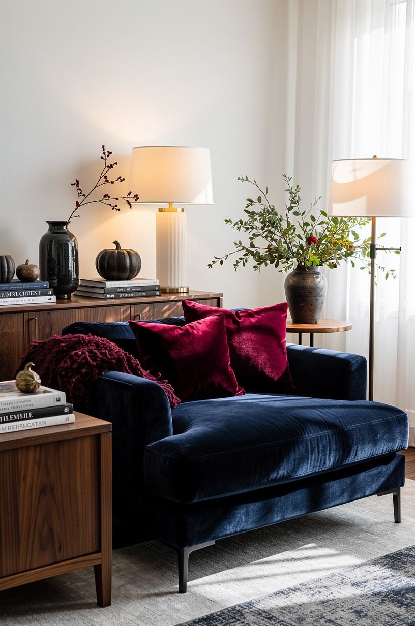 What I Would Change About the Transitional Holiday Palette, navy palette