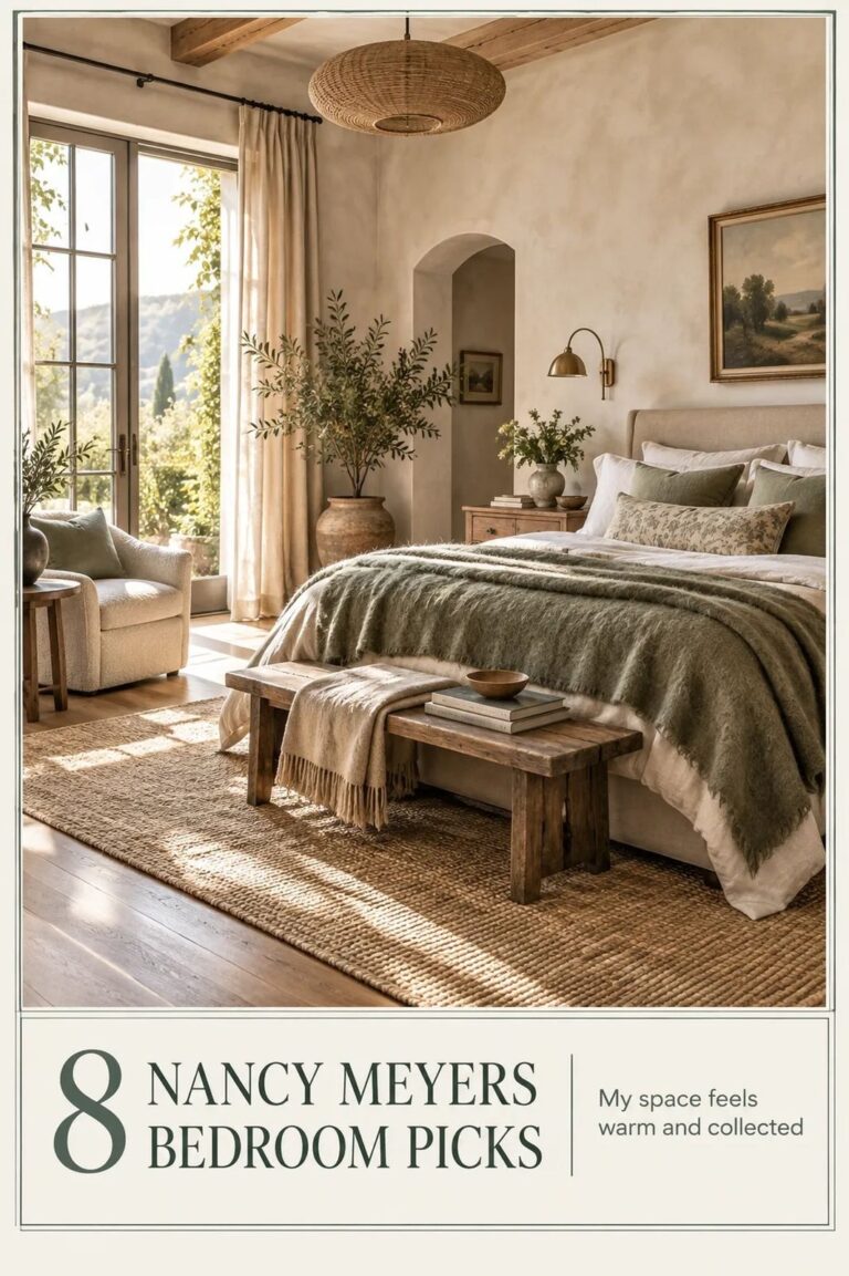 I Created A Nancy Meyers Bedroom, Soft Layers That Feel So Easy To Sink Into