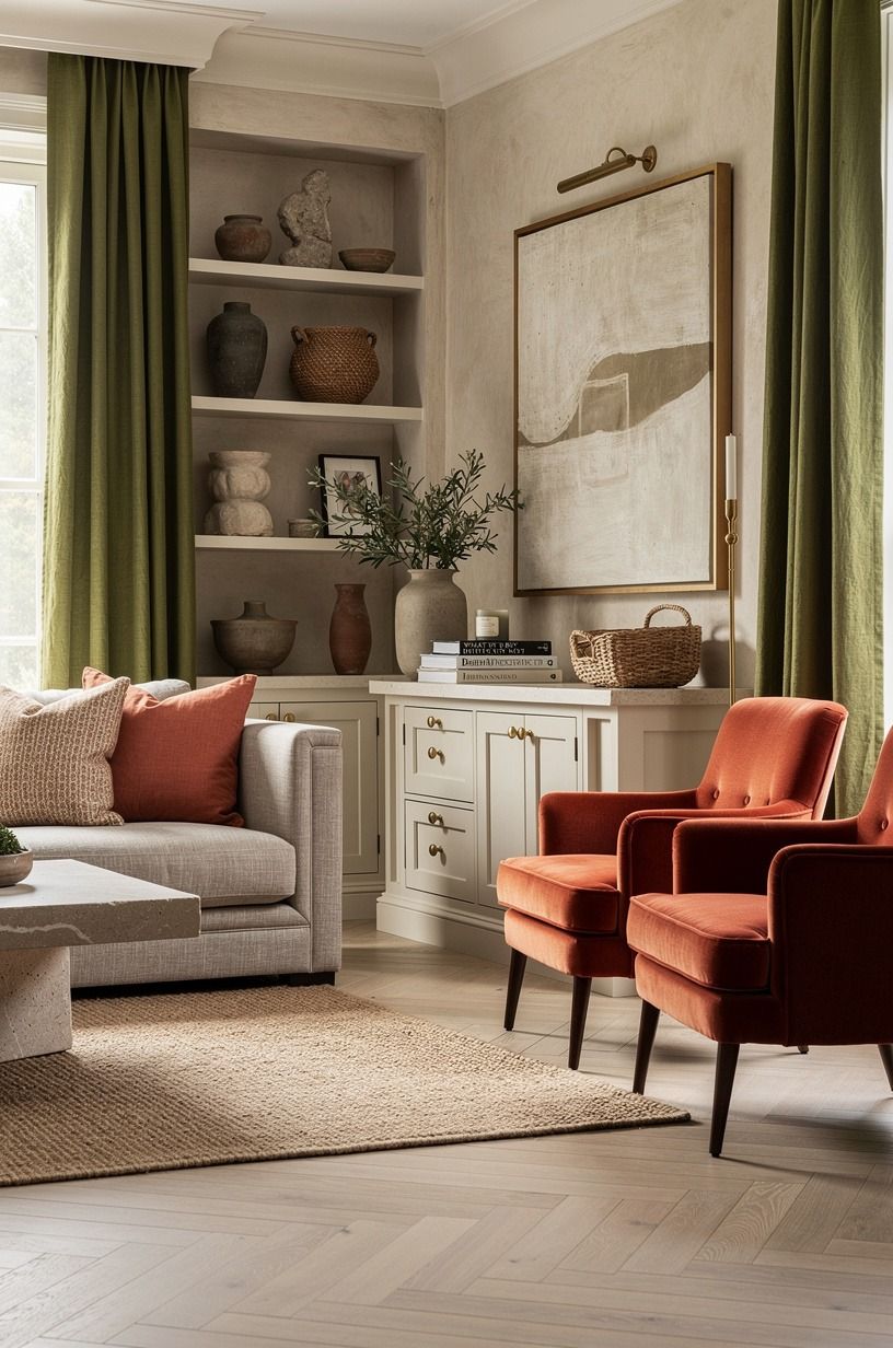 What I'd Buy Differently Next Time, terracotta palette