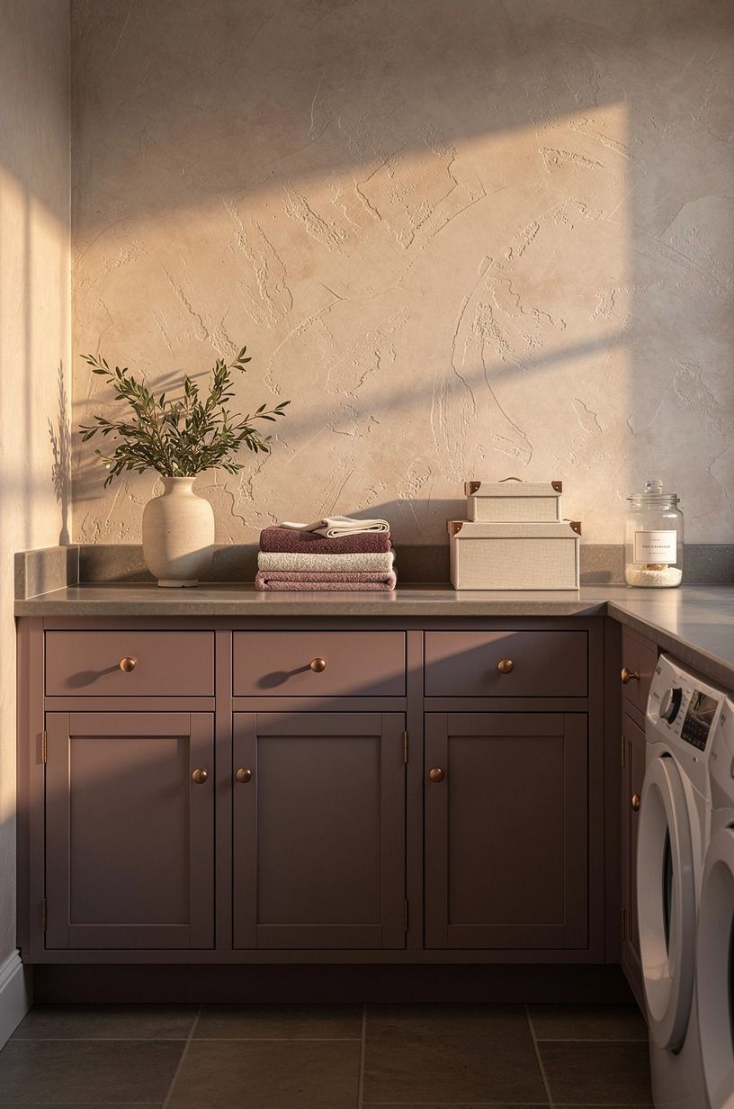 Choose Sherwin-Williams Rainwashed for a soft country decor wash