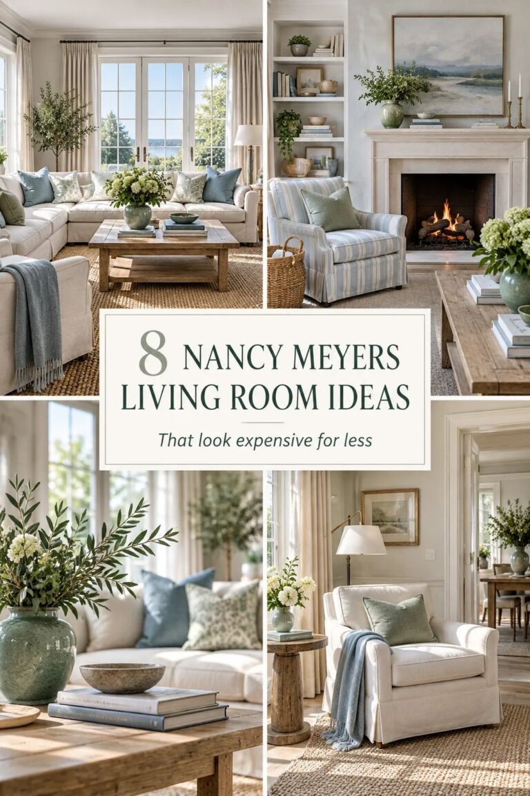 I Created a Nancy Meyers Living Room, Cozy Cream Made It Effortlessly Elegant