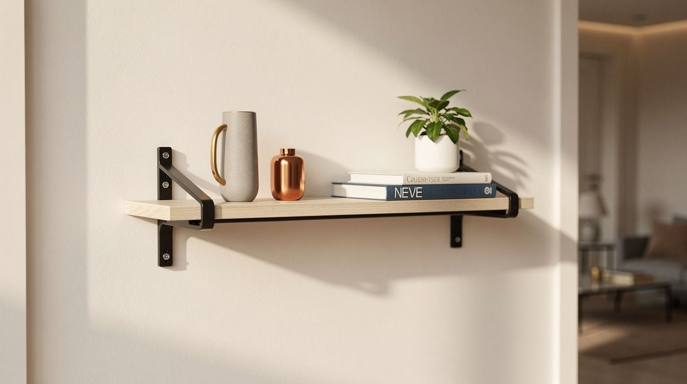 I Reworked My No Drill Shelf and Here's What Actually Helped
