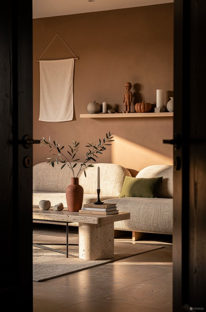 Mix blackened metal with a scandi seasonal styling palette