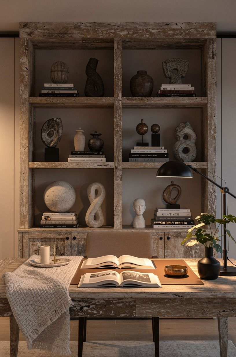 Layer books by mood instead of arranging them by color