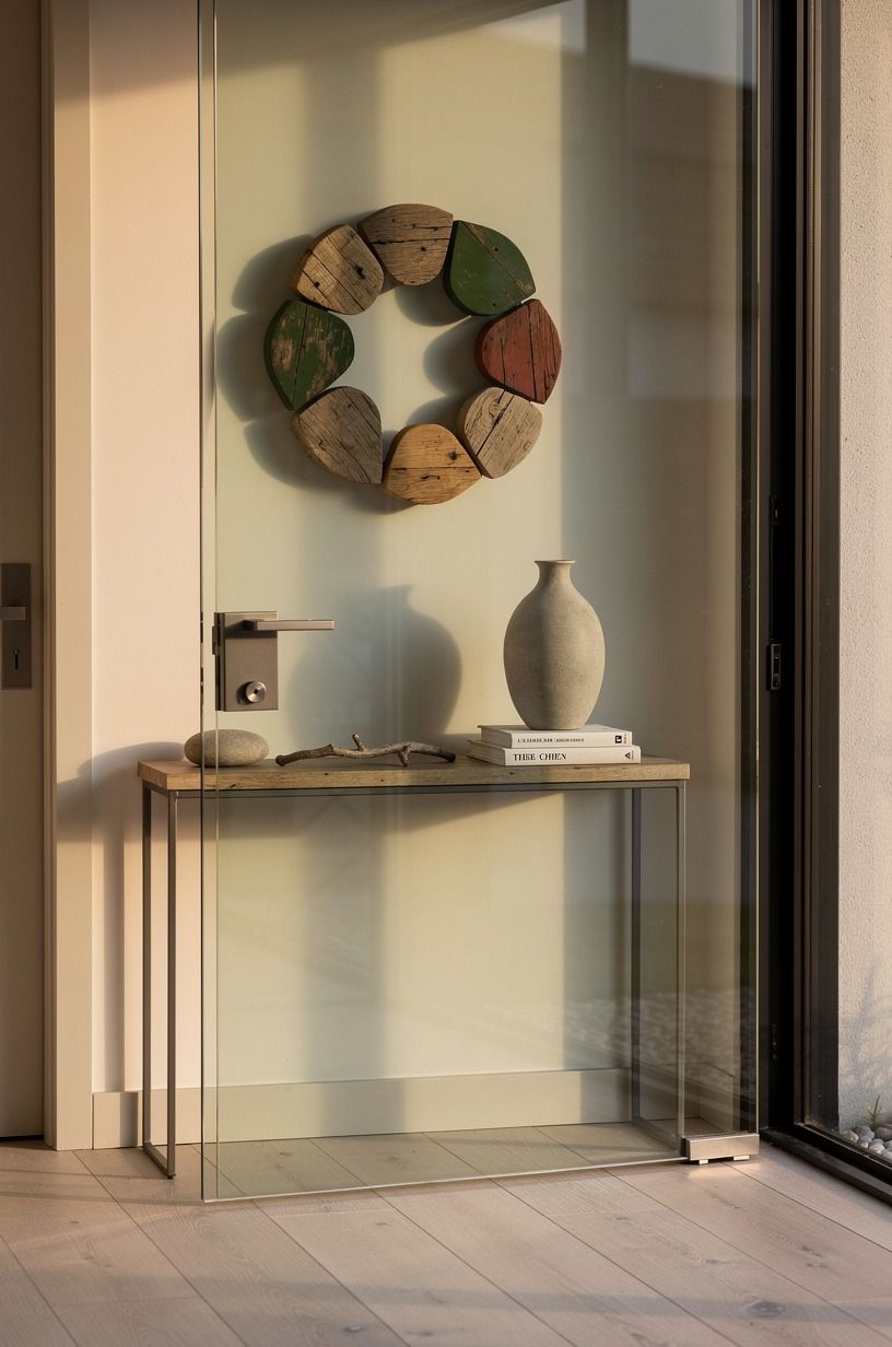 Add the Three-Shape Balance to a Glass Door