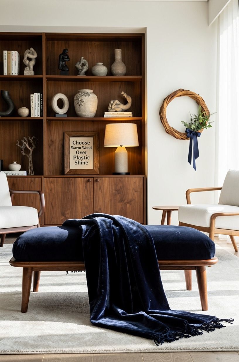 Choose Warm Wood Over Plastic Shine