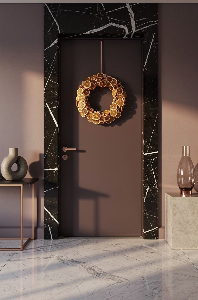 Rotate Dried Citrus Into a Warm Doorway