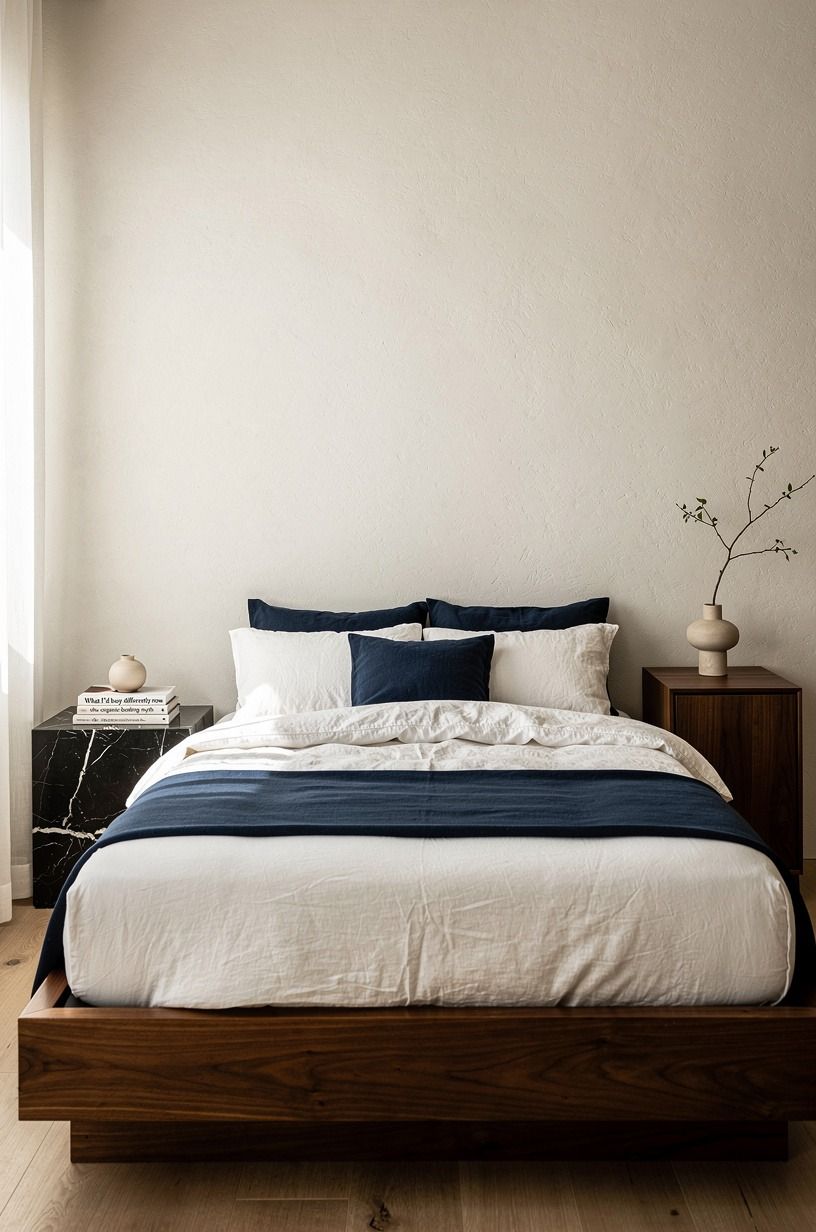 What I’d buy differently now, navy palette
