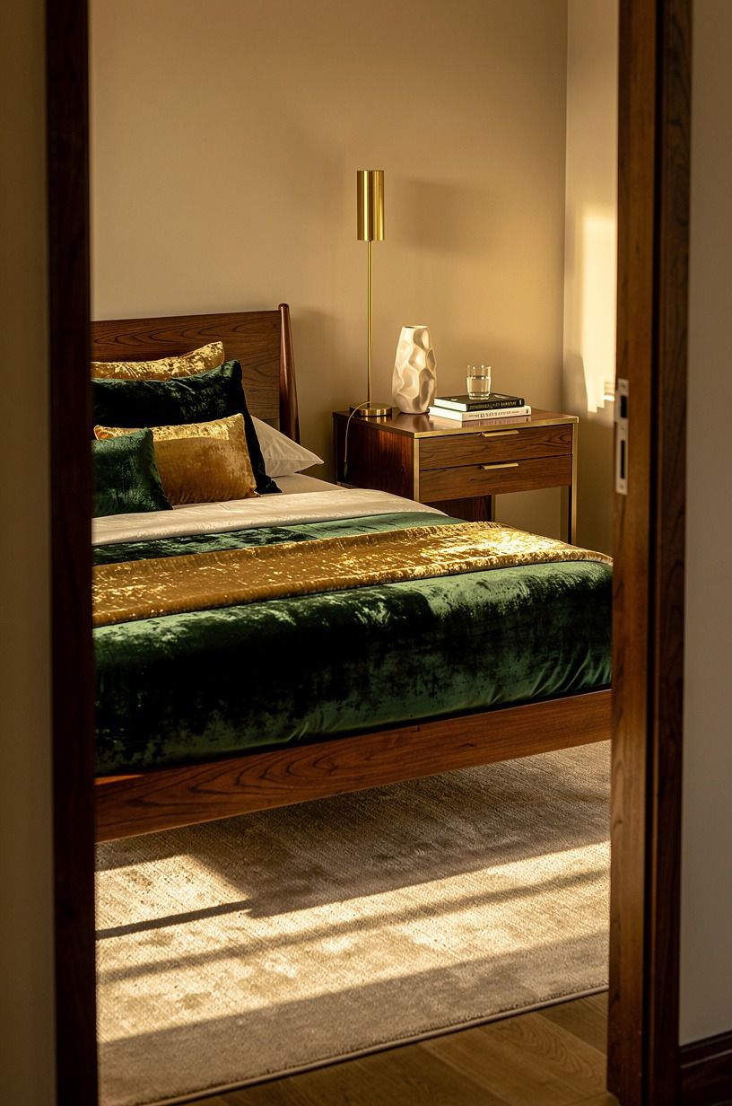 Where I’d start if your bed feels off, emerald palette