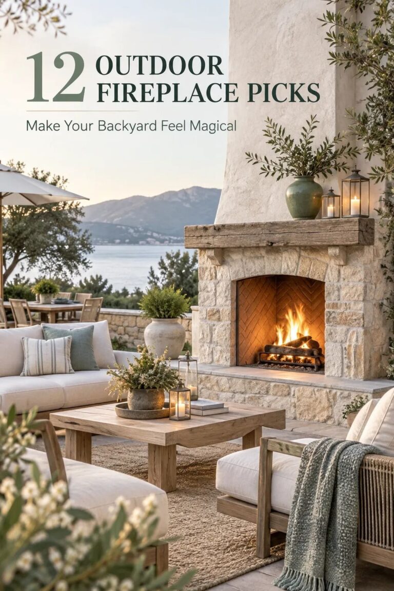 12 Outdoor Fireplace With TV Ideas for the Perfect Game-Day Patio Everyone Can Enjoy