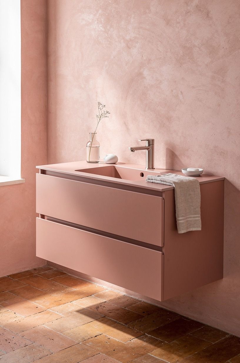 Pink above, pink below