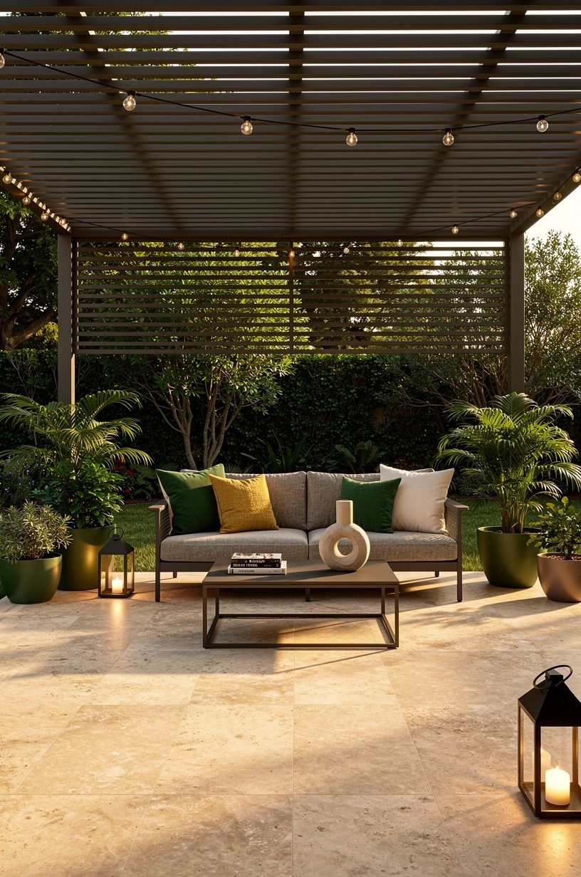 Could a slatted topper give you privacy without blocking light?