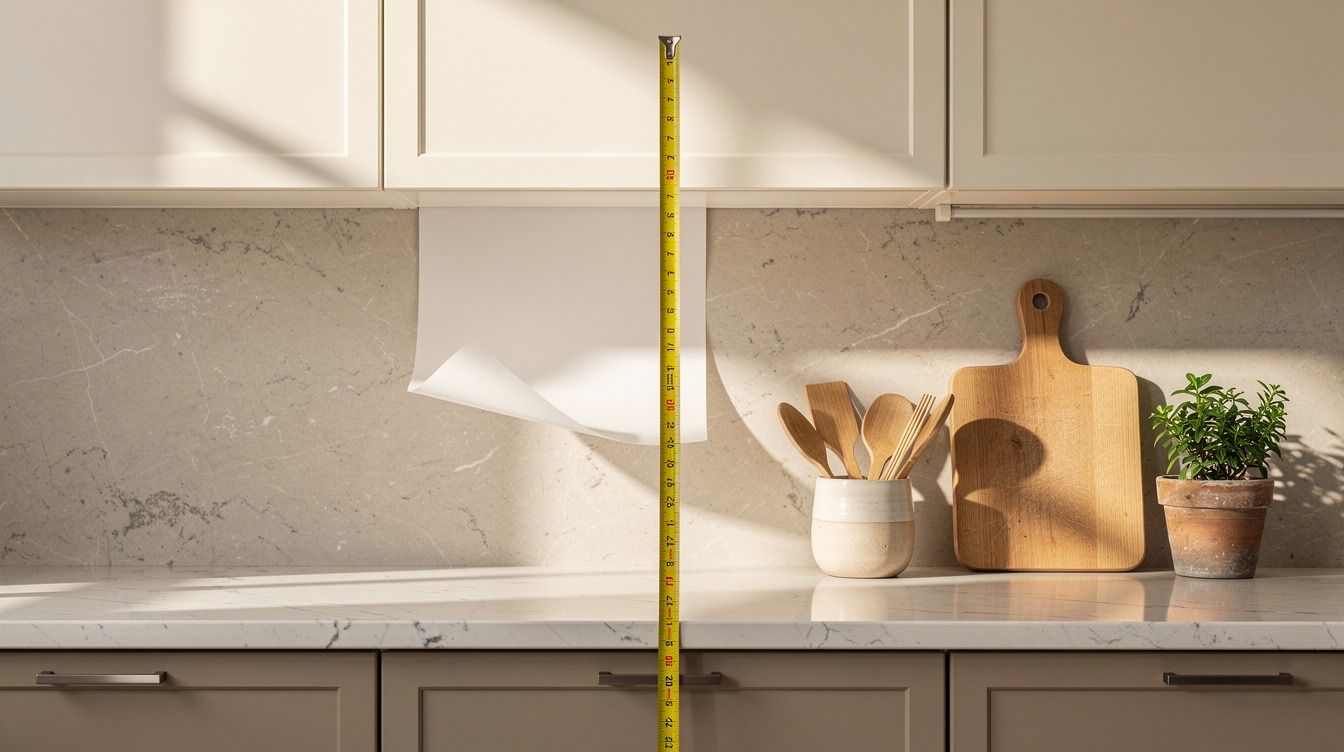 I Tried a Renter Friendly Backsplash, It Peeled Off Later Without Damage