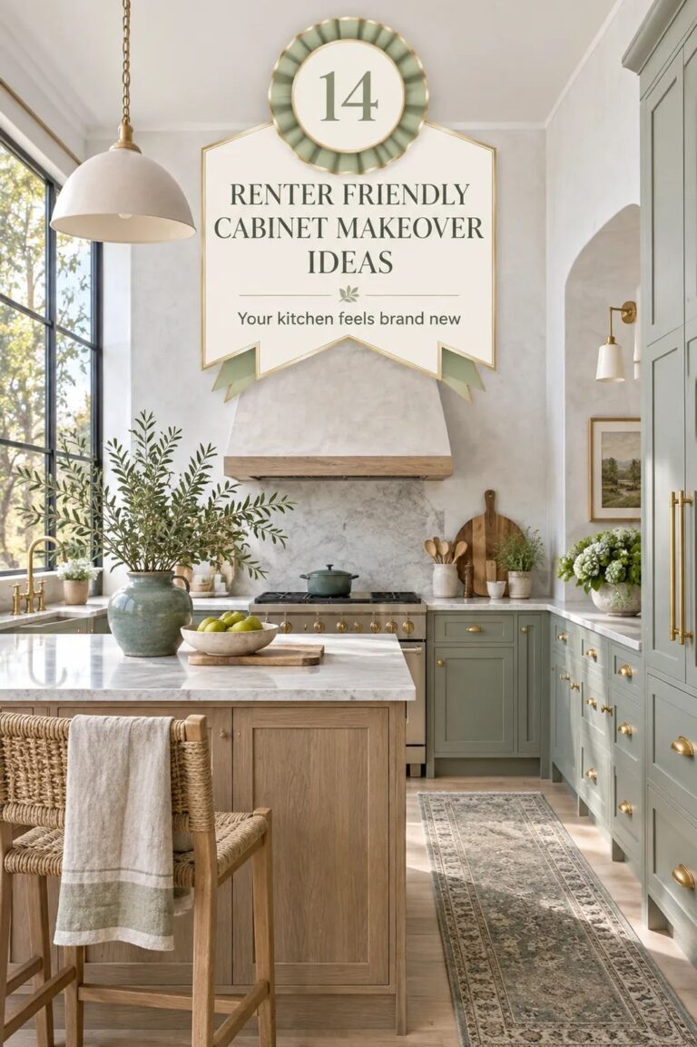 Budget Renter Friendly Cabinet Makeover Ideas With No Paint That Look Custom