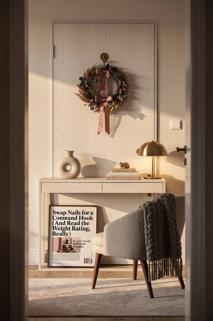 Swap Nails for a Command Hook (And Read the Weight Rating, Really)