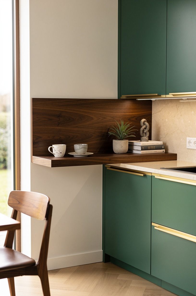 Swap a Deep Shelf for a Shallow Breakfast Ledge