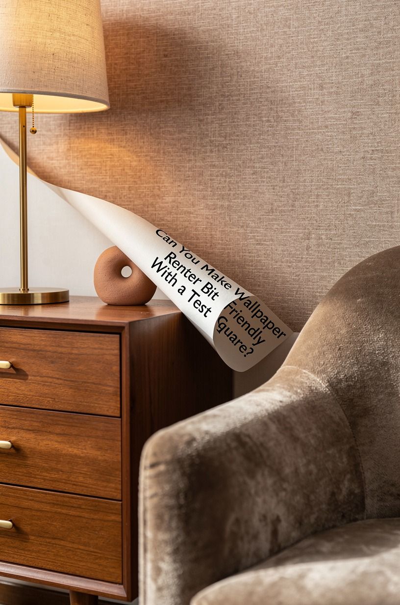 Can You Make Wallpaper Renter Friendly With a Test Square?