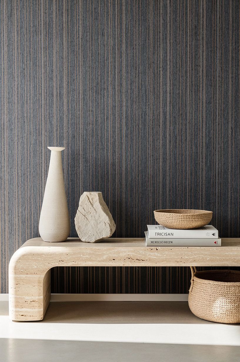 Mix Soft Stripes With Natural Texture