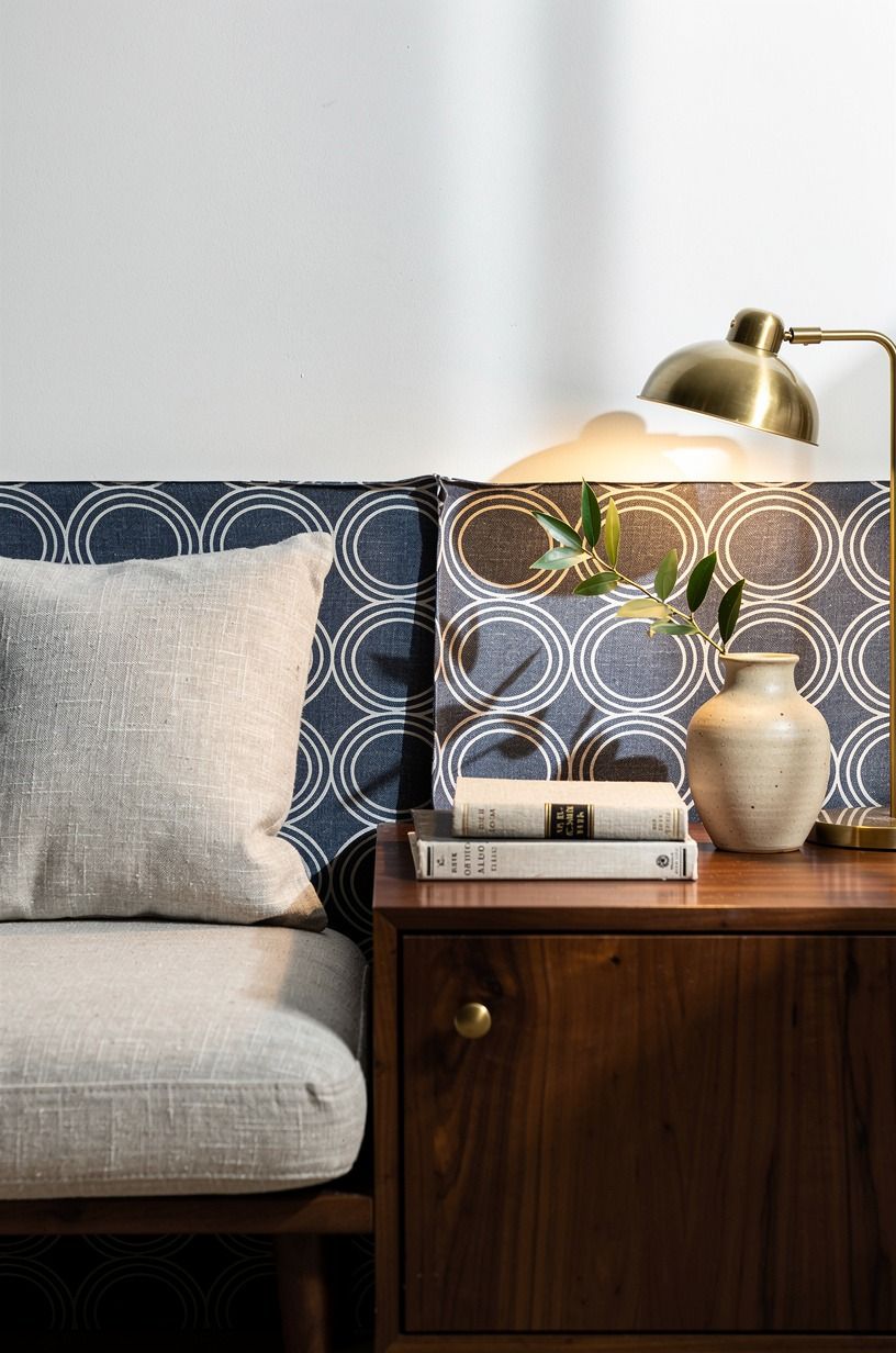 Use a Half-Wall Pattern Instead of Full Coverage