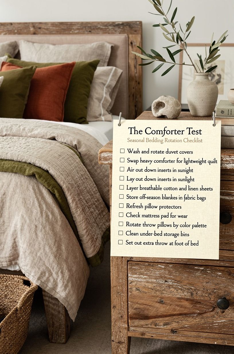 The Comforter Test changed how I sleep, terracotta palette