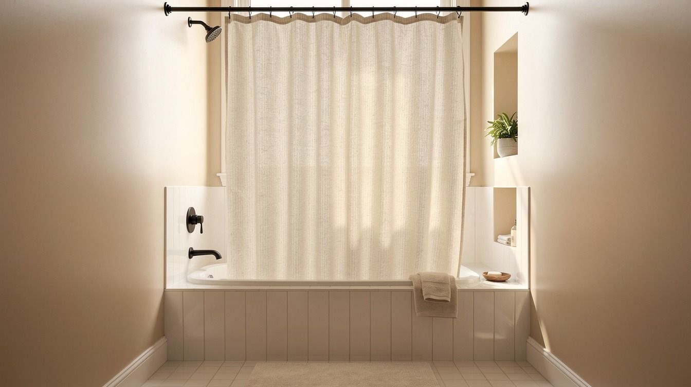Budget Shower Curtain Techniques That Make a Rental Bathroom Look Taller
