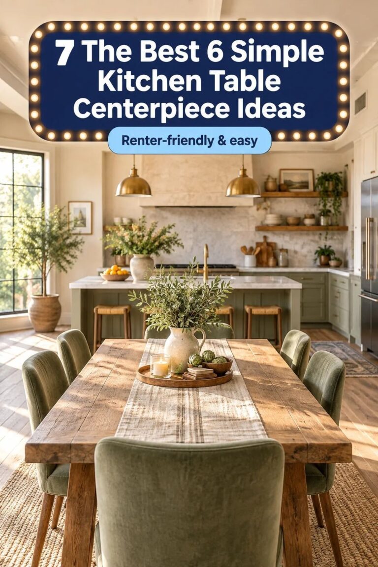 I Styled a Simple Kitchen Table Centerpiece in Five Minutes, No Guesswork